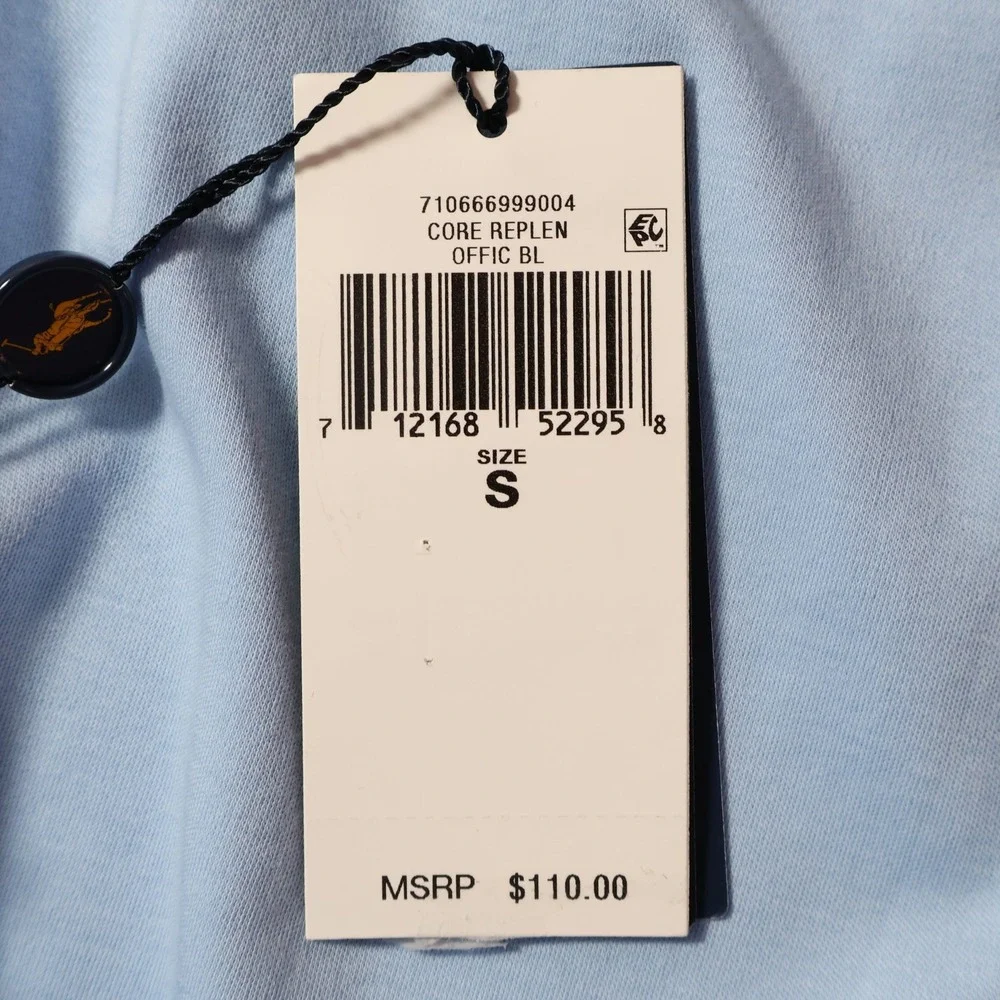 Polo Ralph Lauren Polo Shirt Men S Blue Classic Fit Cotton Short Sleeve $110 NWT